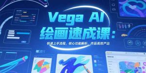 Vega AI绘画速成课：快速上手流程，核心功能解析，作品高效产出-黑斯坦丁项目网