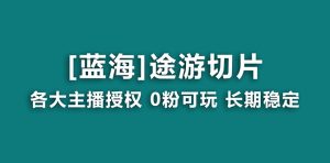 （8871期）抖音途游切片，龙年第一个蓝海项目，提供授权和素材，长期稳定，月入过万-黑斯坦丁项目网