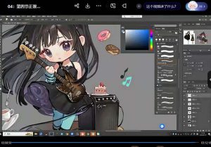 （8881期）ichisaku2023年日系Q版团练第1期绘画（12节视频教程）-黑斯坦丁项目网