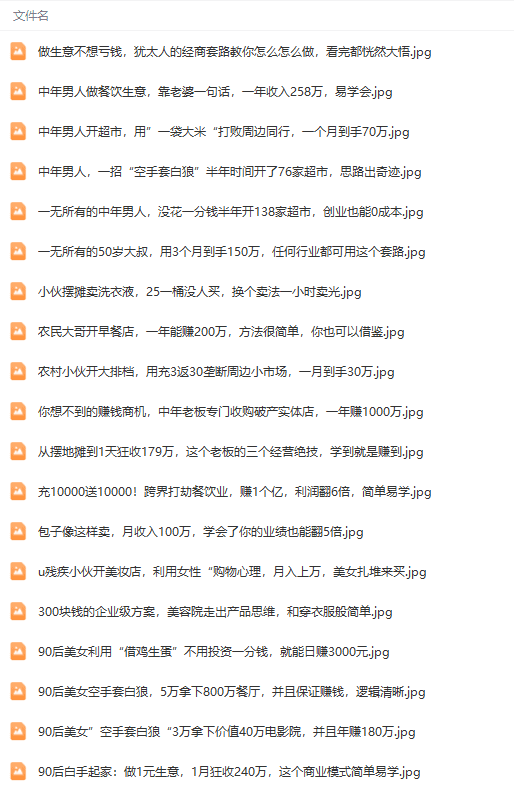 （9607期）真实有效391套商业模式，年入几十到几百万案例解析（电子书+视频+图文）-黑斯坦丁项目网