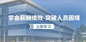 (10277期)学会薪酬绩效-突破人员困境:建立自己的【薪酬+绩效】体系,企业与员工…-黑斯坦丁项目网