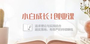 (10603期)小白成长|创业课:追求理论与实践结合,踏实落地,有尊严的持续赚钱-42节-黑斯坦丁项目网