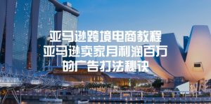 （11453期）亚马逊跨境电商教程：亚马逊卖家月利润百万的广告打法秘诀-黑斯坦丁项目网