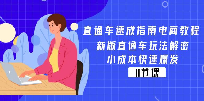 (11537期)直通车 速成指南电商教程:新版直通车玩法解密,小成本快速爆发(11节)-黑斯坦丁项目网