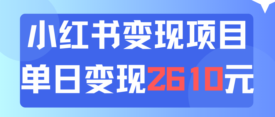 （11885期）利用小红书卖资料单日引流150人当日变现2610元小白可实操（教程+资料）-黑斯坦丁项目网