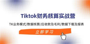 （11978期）Tiktok财务核算实战营：TK业务模式/数据核算/应收款及毛利/数据下载及报表-黑斯坦丁项目网