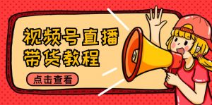 （12796期）视频号直播带货教程：选品思路与话术拆解/掌握多种带货套路/提升直播效果-黑斯坦丁项目网