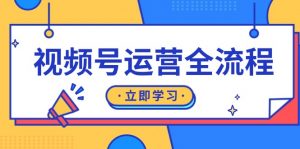 (13401期)视频号运营全流程:起号方法、直播流程、私域建设及自然流与付费流运营-黑斯坦丁项目网