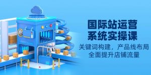 (13967期)国际站运营系统实操课:关键词构建,产品线布局,全面提升店铺流量-黑斯坦丁项目网