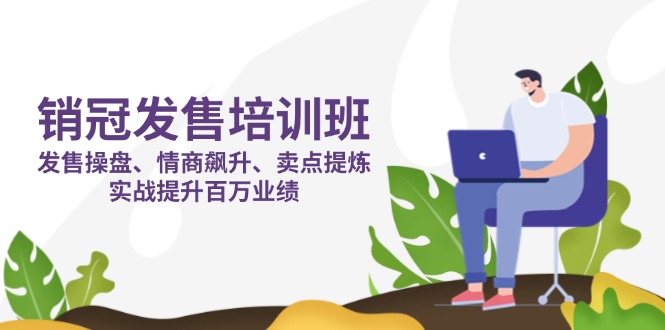 销冠 发售培训班：发售 操盘+情商 飙升+卖点 提炼，实战提升百万业绩-黑斯坦丁项目网