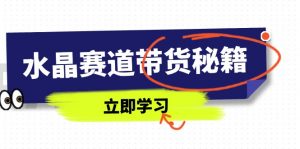 水晶赛道带货秘籍,国学结合、短视频起号、拍摄技巧、直播话术等内容-黑斯坦丁项目网
