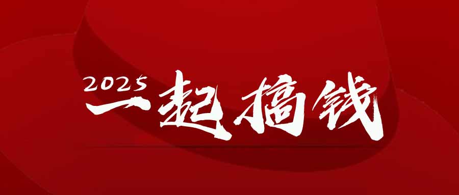 2025年,请“不择手段”去搞钱!-黑斯坦丁项目网