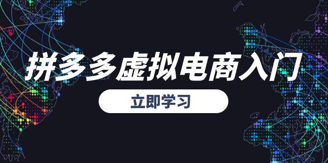 拼多多虚拟电商入门，精准选品方法论，无货源模式起盘技巧-黑斯坦丁项目网