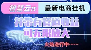智慧云π电脑挂机单机每天收益300—500+ 并带有团队管道收益 可无限放大-黑斯坦丁项目网