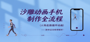 沙雕动画手机制作全流程，关键帧动画、走路、表情变换、场景反向移动、车内人物添加等-黑斯坦丁项目网