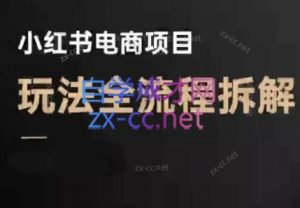 菲菲老师·小红书电商玩法(更新7月)-黑斯坦丁项目网