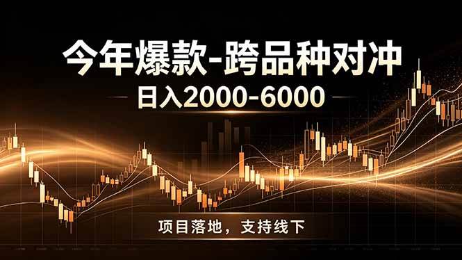 （19179期）全新跨品种对冲模式上线！日稳定盈利 2000-6000，合规长久可批量放大-黑斯坦丁项目网