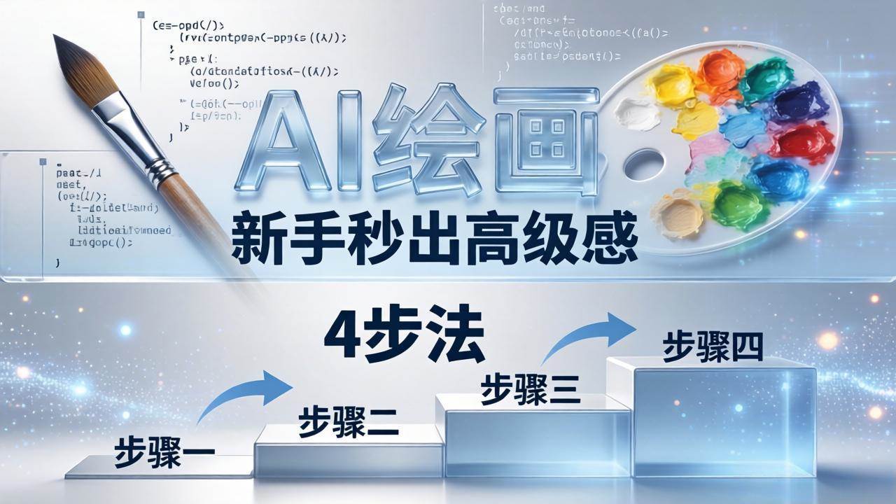 （18225期）AI绘画入门别再硬磕了！即梦4步法：万能提示词公式+BRTR框架，新手秒出高级感-黑斯坦丁项目网