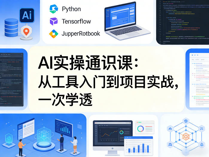 AI实操通识课，从工具入门到项目实战，一次学透-黑斯坦丁项目网