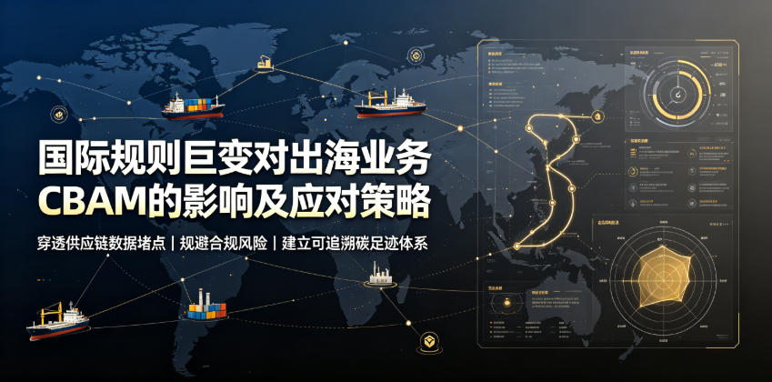 国际规则巨变对出海业务CBAM的影响及应对策略，帮助企业穿透供应链数据堵点，规避合规风险-黑斯坦丁项目网