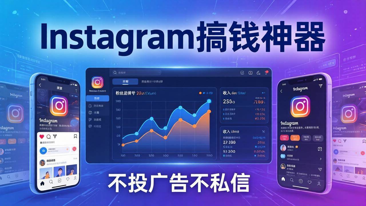 （17731期）Instagram搞钱神器：月涨6万粉+月入5万刀，不投广告不私信，靠算法+低价产品-黑斯坦丁项目网